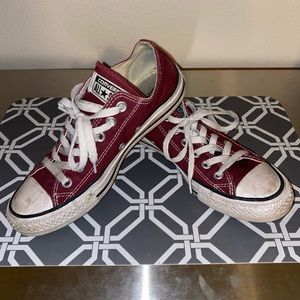 Maroon Converse!